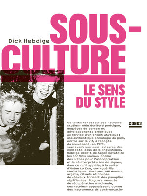 cover image of Sous-culture